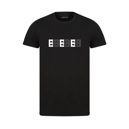 ICONIC REFLECT TEE BLACK (UNISEX)