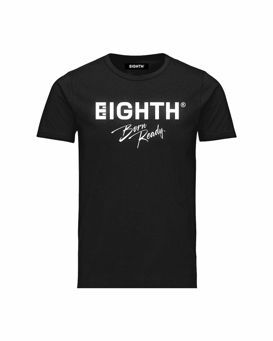 BORN READY REFLECT TEE BLACK (UNISEX)