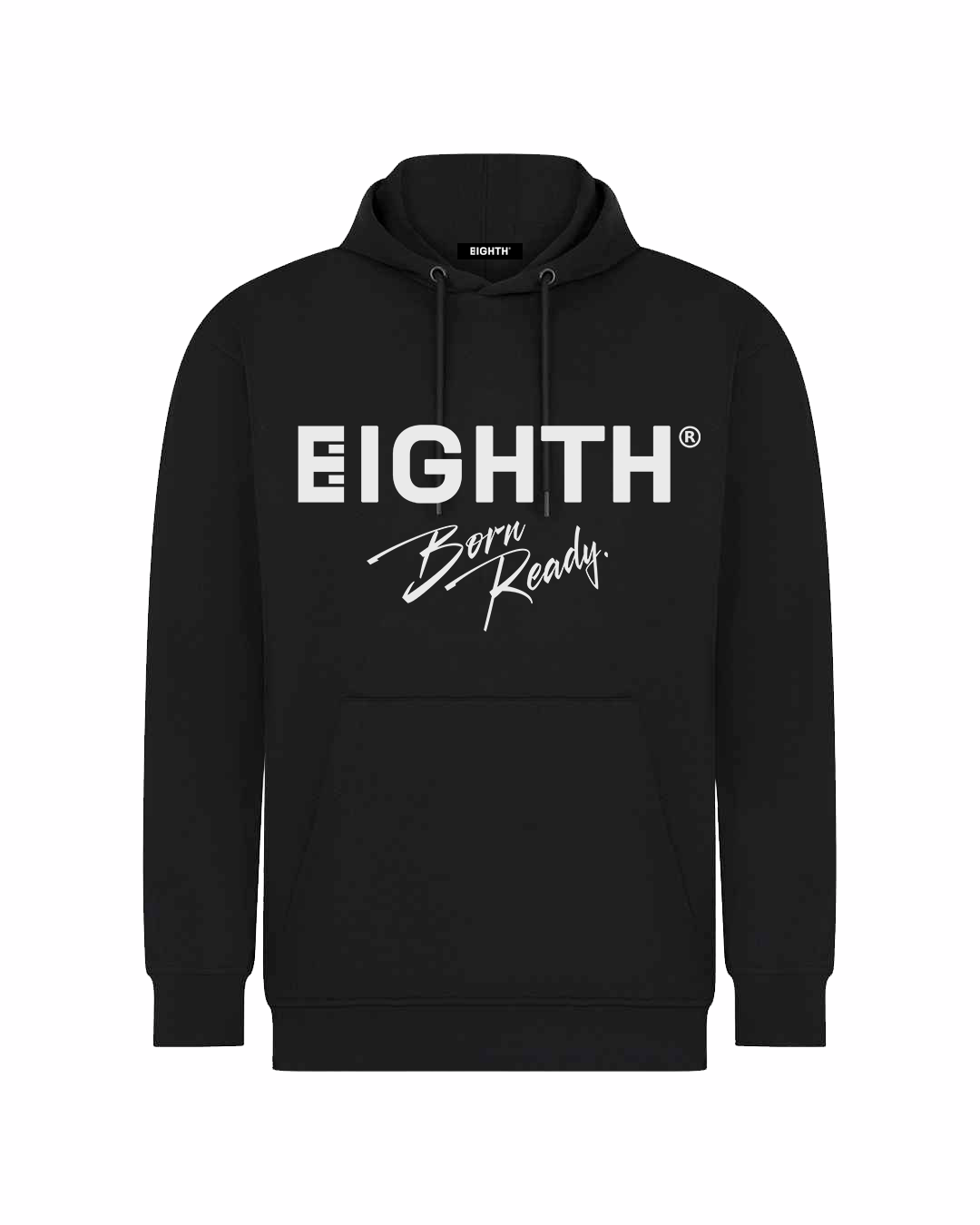 BORN READY HOODIE BLACK (UNISEX)