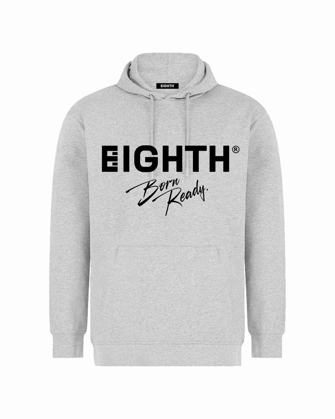 BORN READY HOODIE GREY (UNISEX)