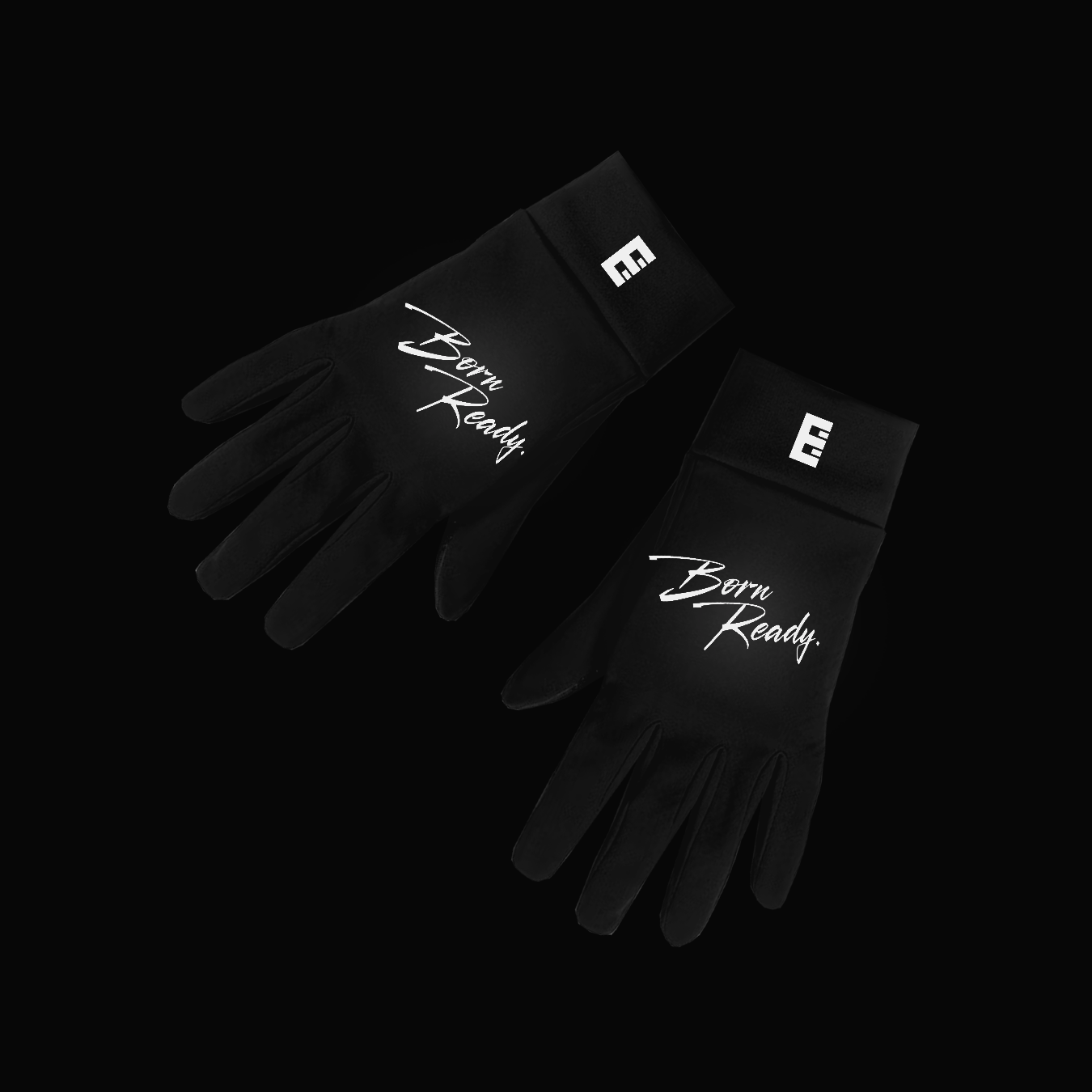 BORN READY REFLECT GLOVES BLACK (UNISEX)